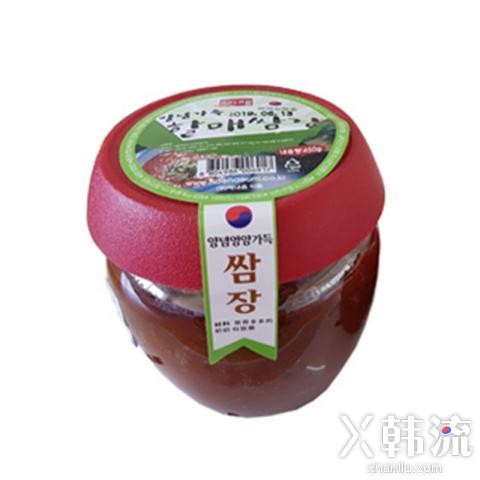 【韩国进口正品】海奈音奶奶传统包饭酱大450g